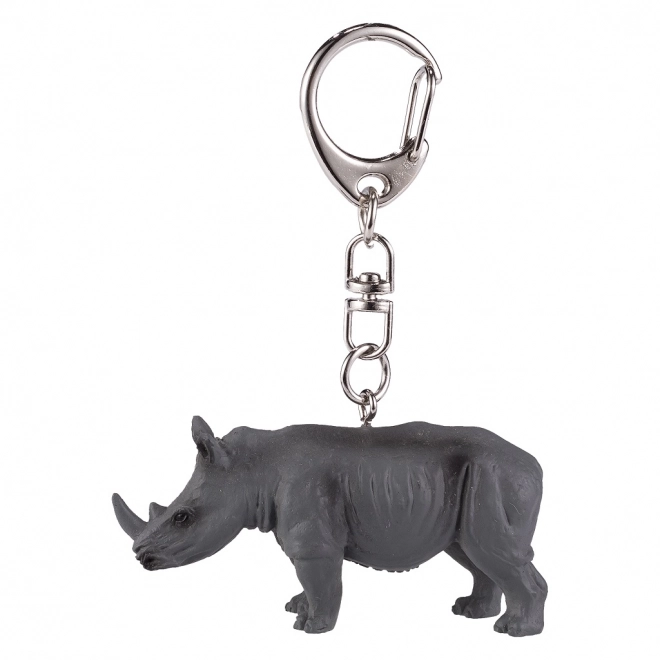 Mojo Rhinoceros Keychain