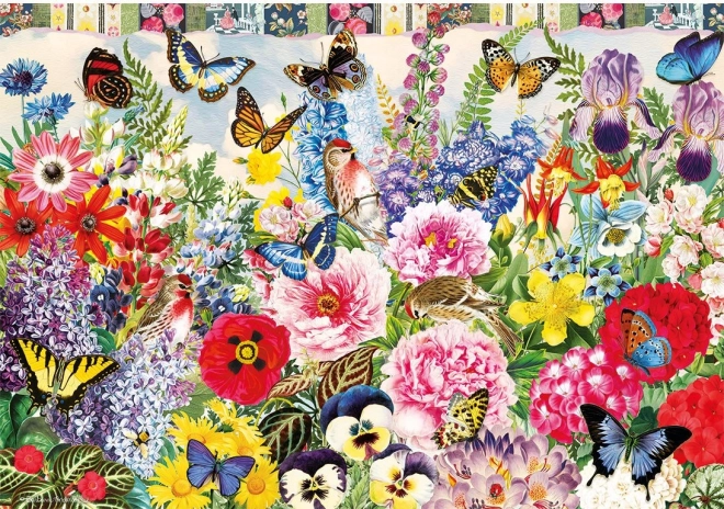 Gibsons Puzzle Meadow Flowers 500 Pieces