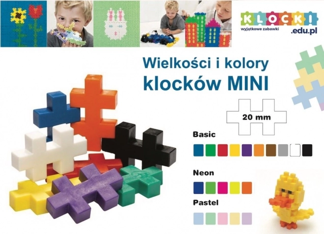 PlusPlus Mini Pastel Building Blocks Set