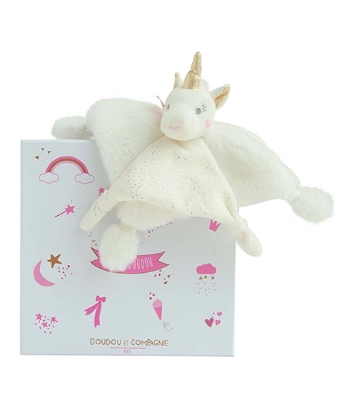 Doudou Unicorn Plush Gift Set