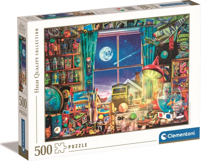 Clementoni puzzle to the moon 500 pieces