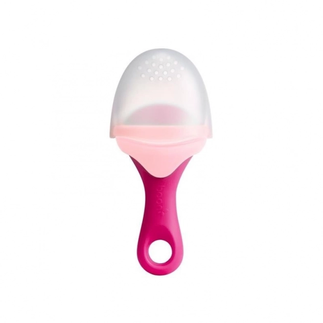 Silicone Baby Fruit Feeder Pink