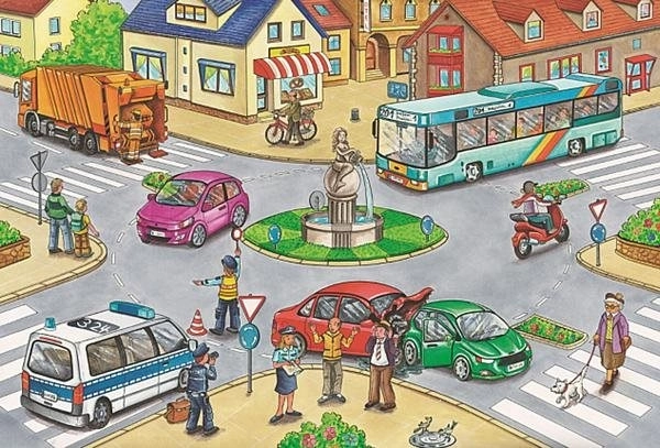 Safe city intersection