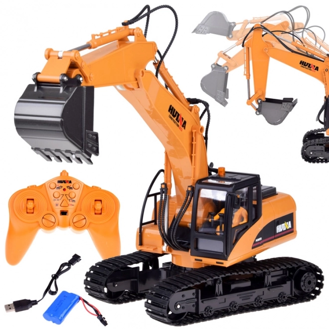 Remote Controlled Construction Digger for Kids