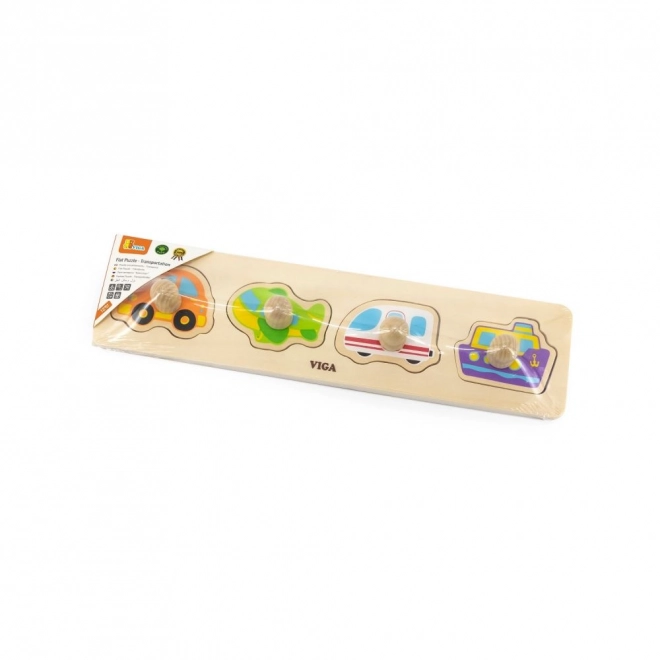 Wooden Transportation Puzzle