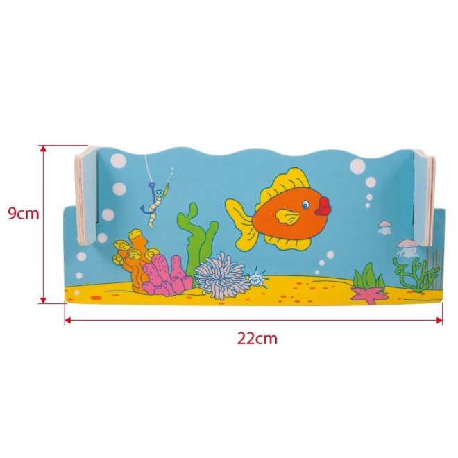 Bigjigs Toys Magnetic Fishing Game Ocean Adventure