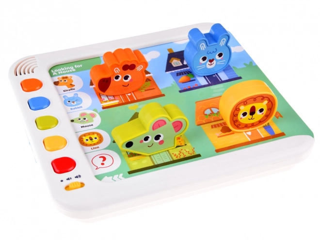 Interactive Montessori Panel for Learning Emotions, Numbers & Shapes