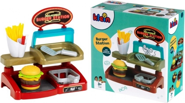 Burger shop – kreativní sada na hraní s burgerem a hranolky