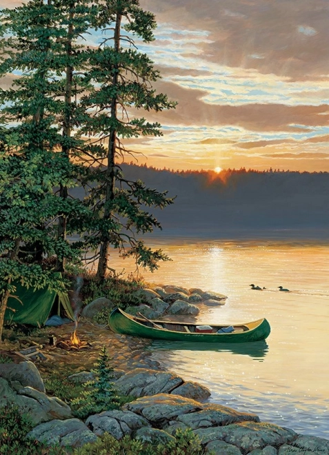 Cobble Hill canoe lake puzzle 500 pieces