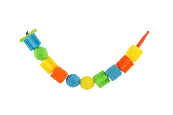 Gummiförmige Perlenkette Spielset 12 Stück