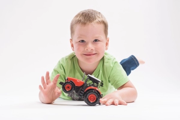 Plastic Zetor Tractor with Light and Sound 9x14cm