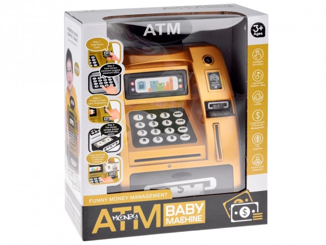 Music ATM Piggy Bank for Kids