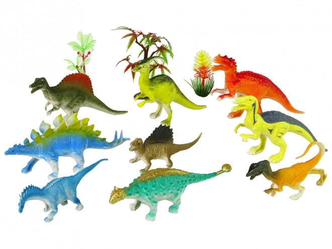 Colorful Dinosaur Figure Set