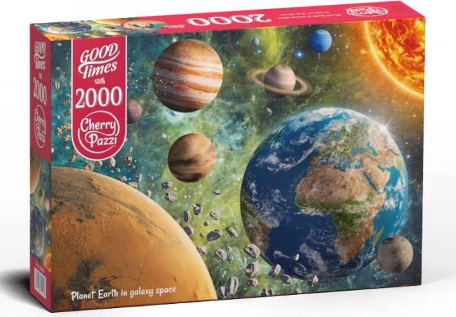 Cherry Pazzi Puzzle Planet Earth in Galaxy 2000 Pieces