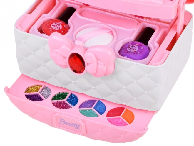 Pink Large Beauty Case Set