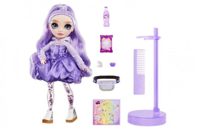 Rainbow High Sparkle & Shine Fashion Doll - Violet