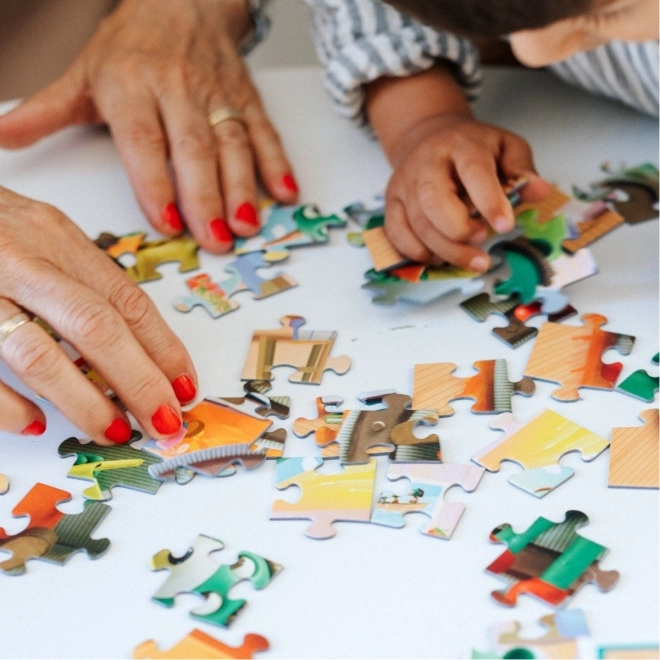 Paw Patrol Movie Puzzle: Well-Coordinated Team