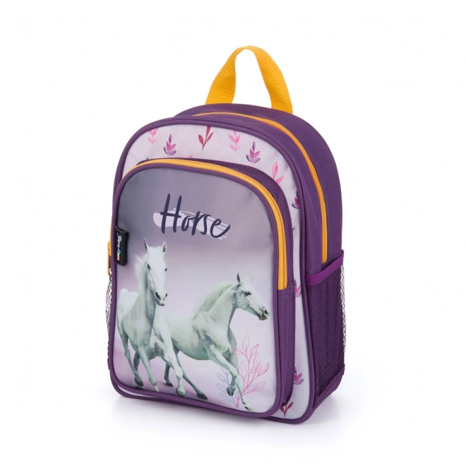 Preschool Kids Backpack with Horse Design