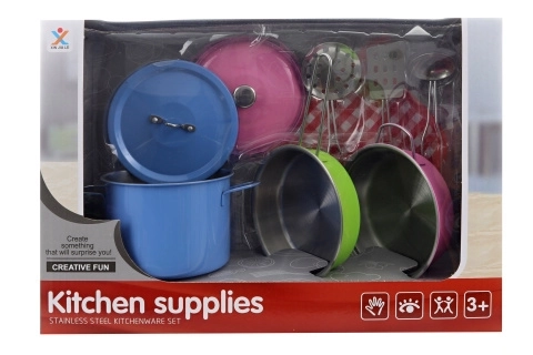 Children's Tin Cookware Set