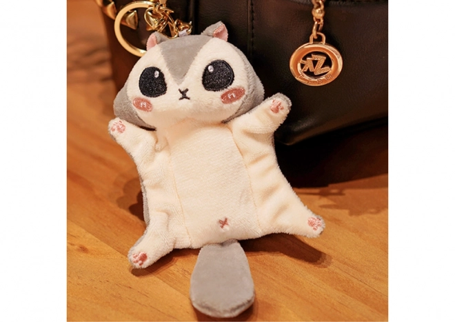 Plush Sugar Glider Keychain 10 cm