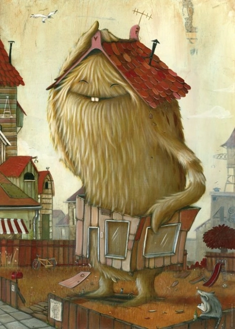 Heye Puzzle Zozoville Neighborhood 1000 Pieces