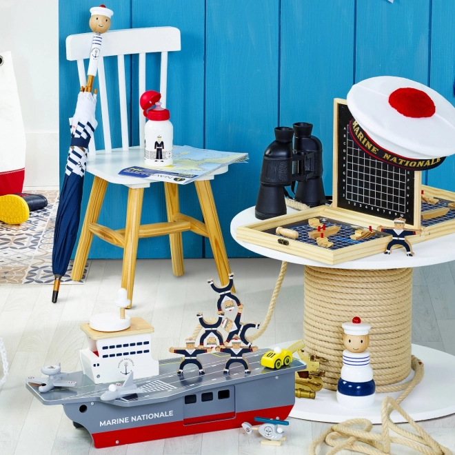 Vilac Wooden Stacking Sailor Tower