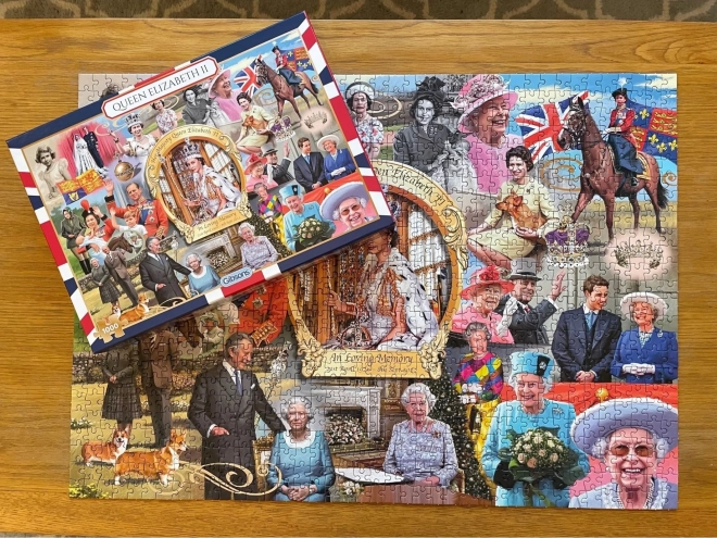 Gibsons Puzzle Queen Elizabeth II 1000 Pieces