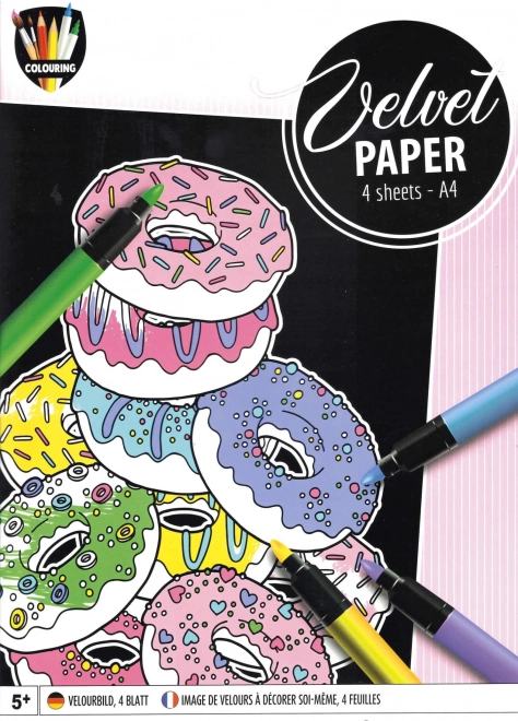 Grafix Velvet Coloring Pictures - Treats