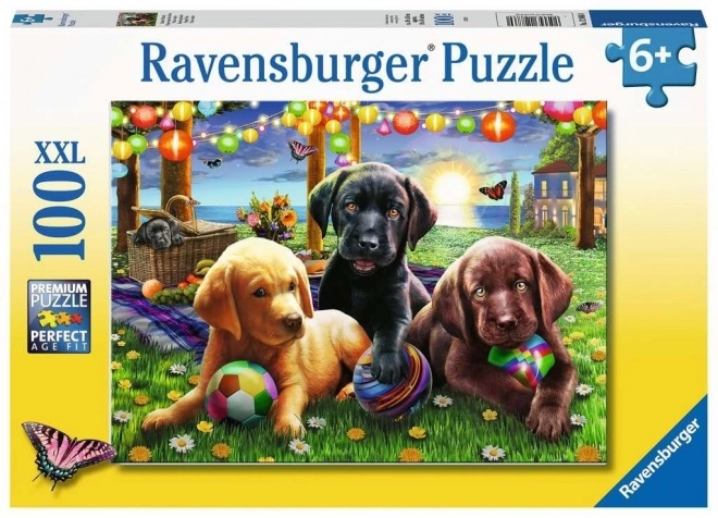 Ravensburger Dog Picnic Puzzle XXL 100 Pieces