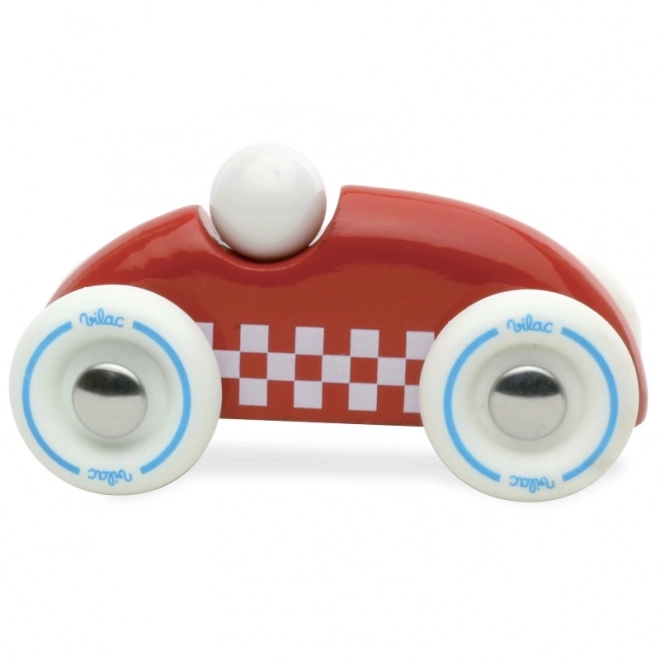 Vilac Mini Wooden Rally Car - Red