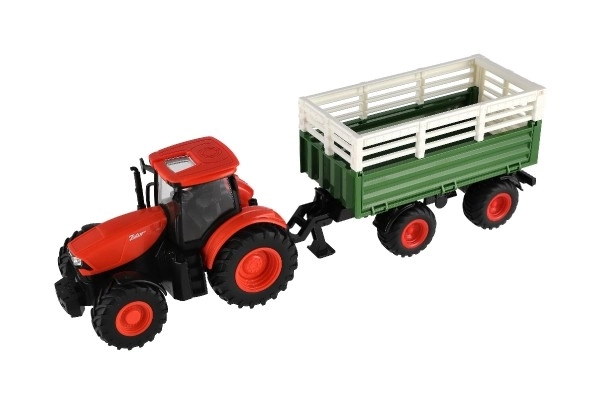 Remote Control Zetor Tractor with Trailer and Lights