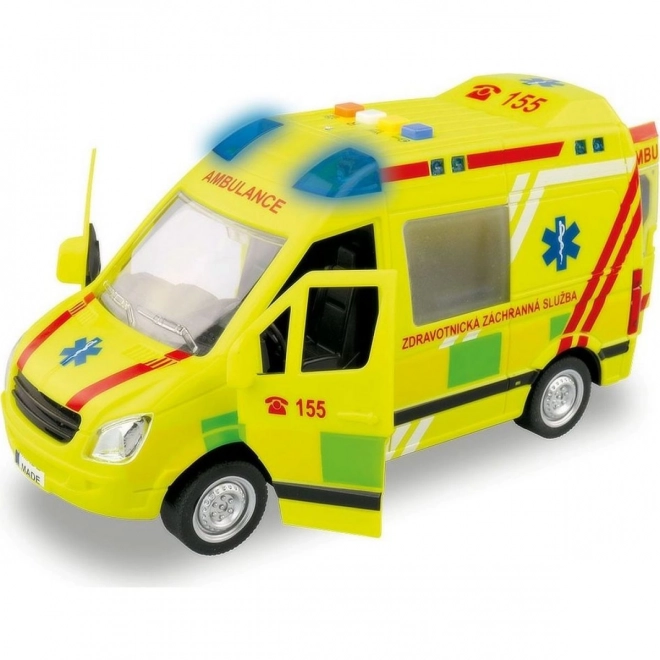 Battery Operated Ambulance with Czech Voice