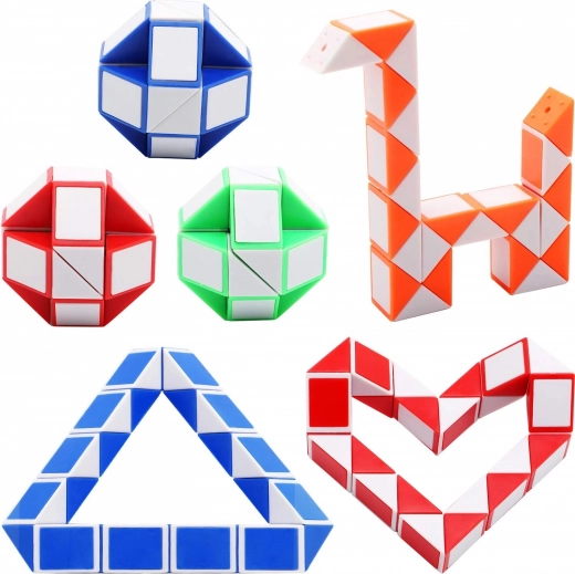 Magic Snake Cube – puzzle 26 cm (color mix)