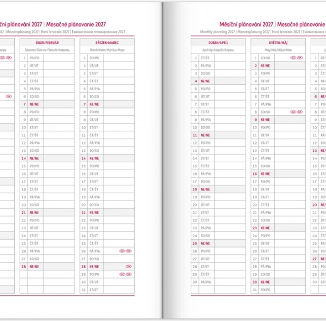 Daily Diary Balakon 2026 Bordeaux