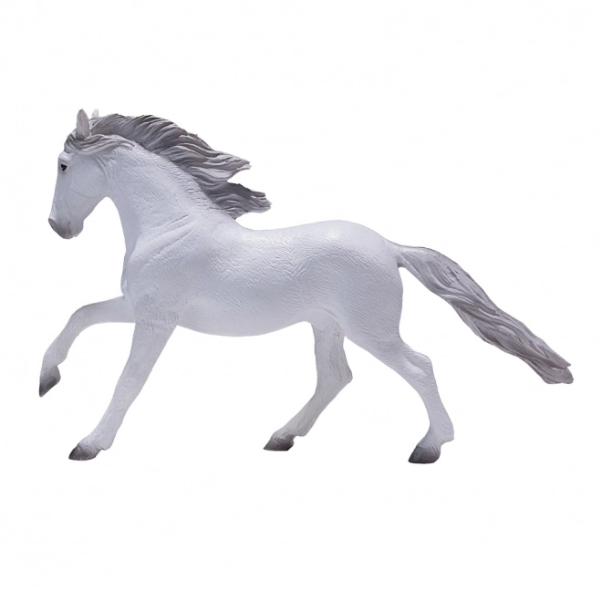 White Lusitano Horse Figurine by Mojo