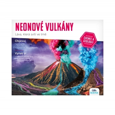 Neonové vulkány Albi Science