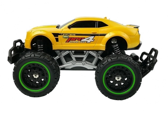 Remote Controlled Off-Road Yellow Car