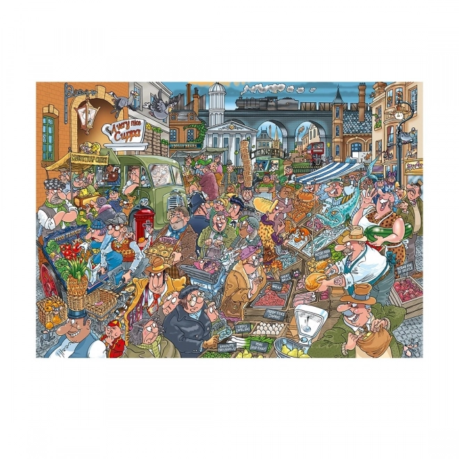 Puzzle 1000 Pieces Wasgij Davy in the Market