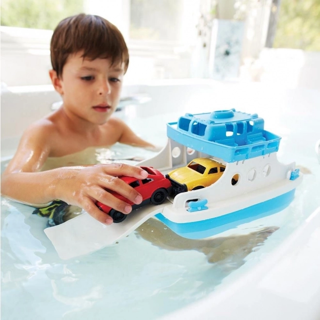 Ferry Boat with Cars by Green Toys