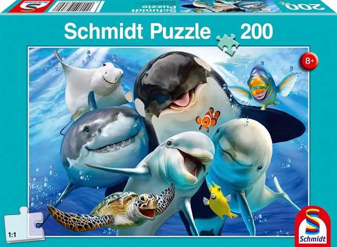 Underwater Friends Puzzle 200 Pieces