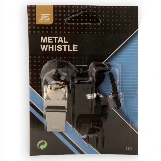 Metal Whistle with Lanyard
