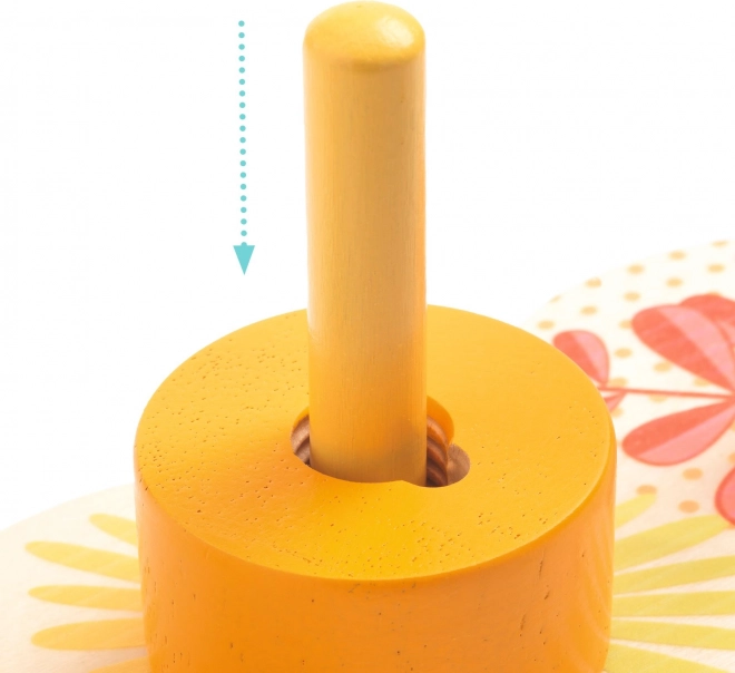 DJECO Children's Colorful Stacking Tower