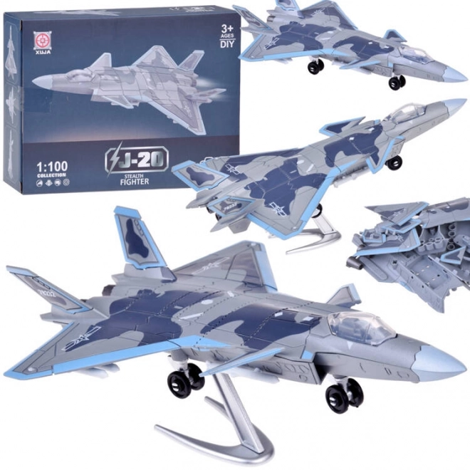 J-20 Fighter Jet Building Blocks Set