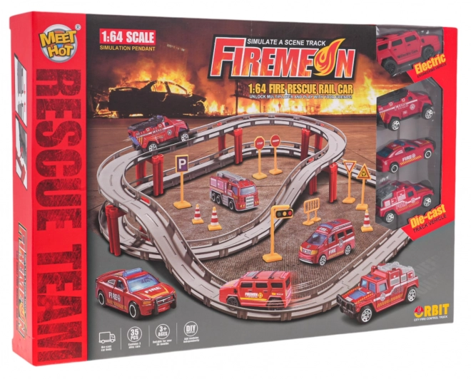 Fire Rescue Racing Track