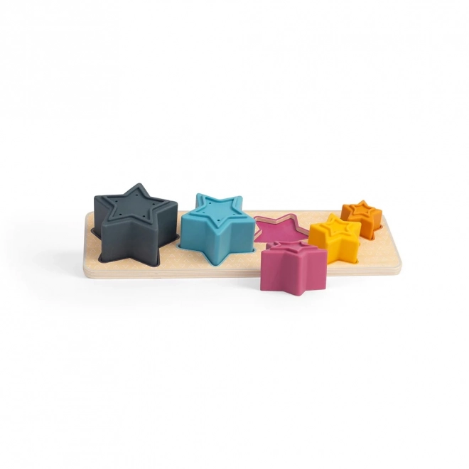 Interactive Stacking and Bath Puzzle Stars