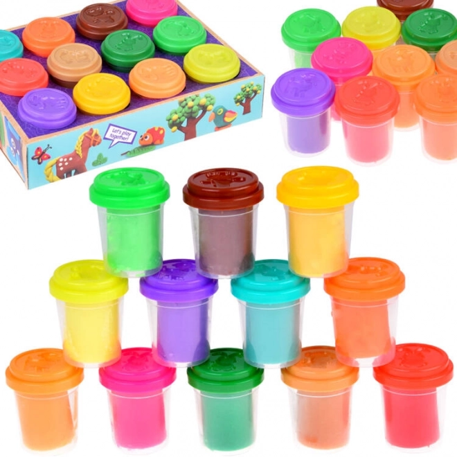 Creative Dough Set for Kids - 12 Color Playset