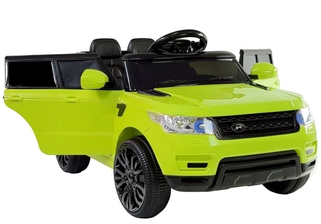 Green Electric Ride-On Car for Kids