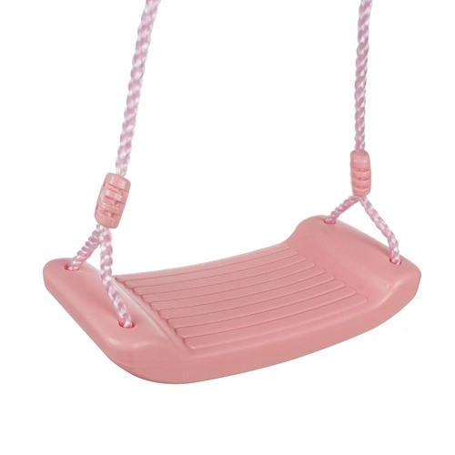 Children's swing on rope pink