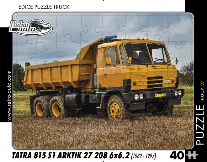 Retro Vehicles Puzzle - TATRA 815 S1 Arctic Truck