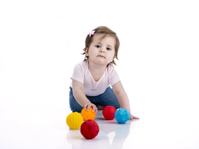 Pastel Smiley Sensory Balls Set